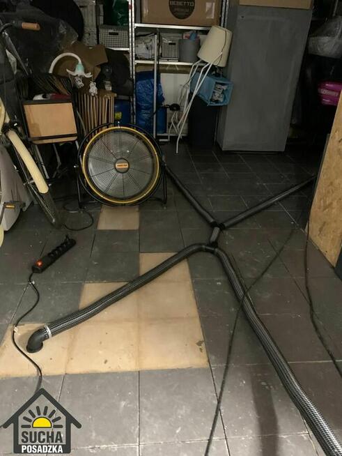 Osuszanie podposadzki, osuszanie mieszkań, osuszacze