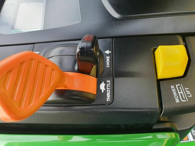 Kosiarka samojezdna traktor John Deere X350R Kawasaki 23KM