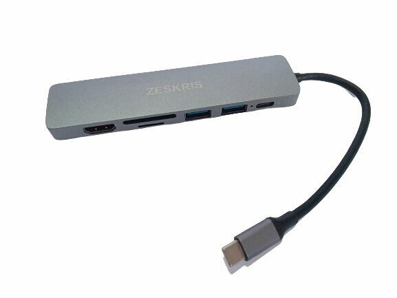 Adapter USB C ‎ZESKRIS 7 w 1