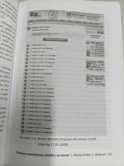 Domeny internetowe. Krótko i na temat - Maciej Dutko
