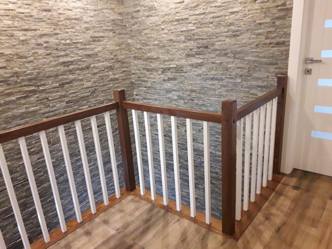 Stopnie schody trepy drewniane na beton