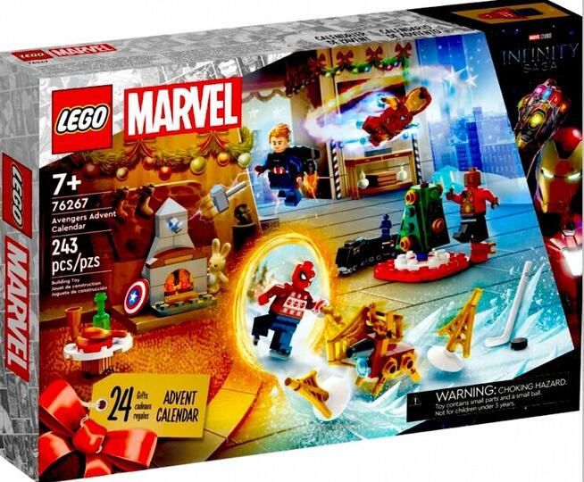 KALENDARZ ADWENTOWY LEGO DLA DZIECI DOROSŁYCH NA PREZENT