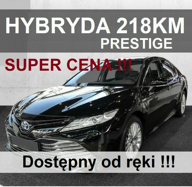 Toyota Camry Prestige Hybryda 218KM Tempomat adaptacyjny Kamera Dostępny od ręki !