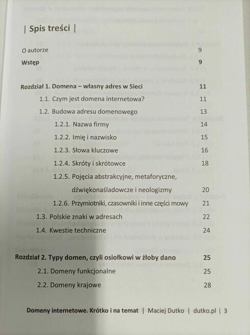Domeny internetowe. Krótko i na temat - Maciej Dutko