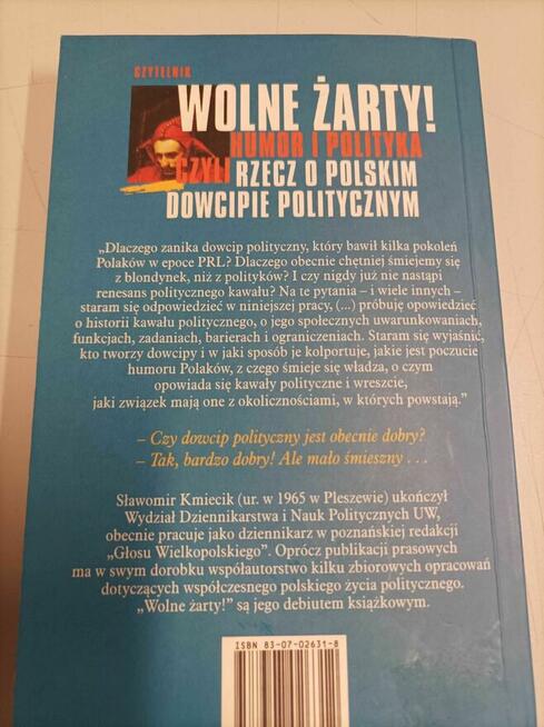 Wolne żarty! Humor i polityka - Sławomir Kmiecik