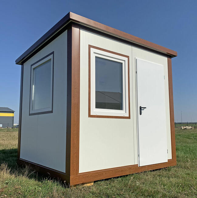 Kontener pawilon budka wartownia portiernia