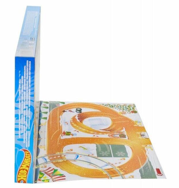 KALENDARZ ADWENTOWY Z POJAZDAMI HOT WHEELS DLA DZIECI