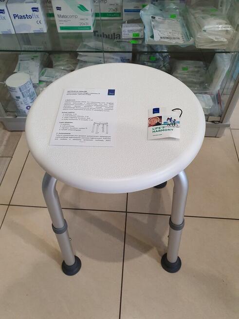 Taboret okrągły prysznicowy - wanna Timago 3432