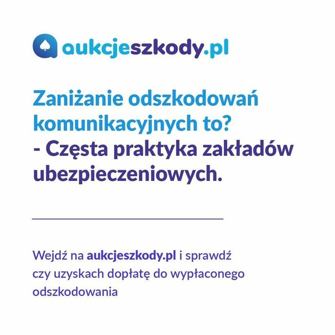 Dopłaty do odszkodowań , zaniżone odszkodowanie OC AC
