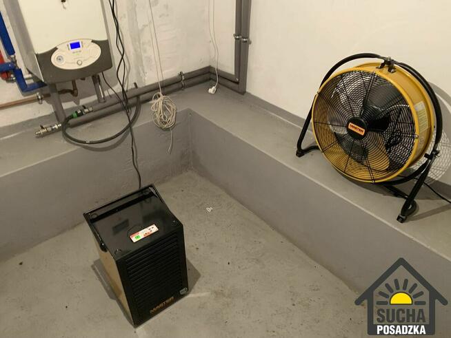 Osuszanie budynku, osuszanie po zalaniu, lokalizacja wycieku