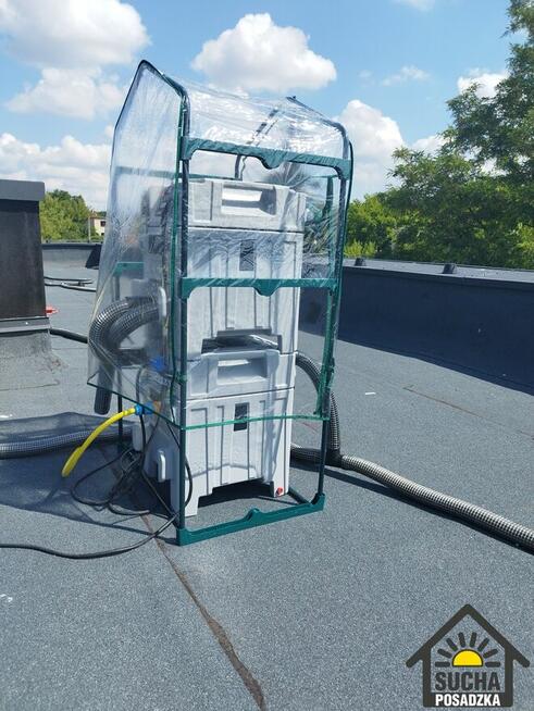 Osuszanie budynku, osuszanie po zalaniu, lokalizacja wycieku