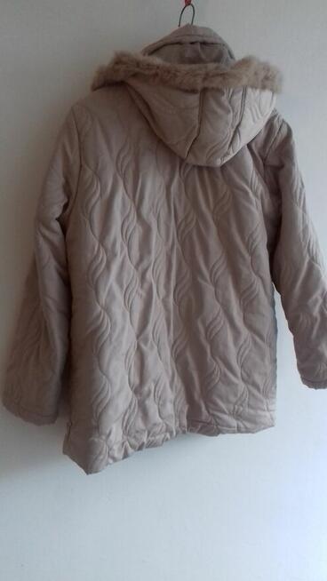 Kurtka damska z kapturem, beżowa, do sprzedania