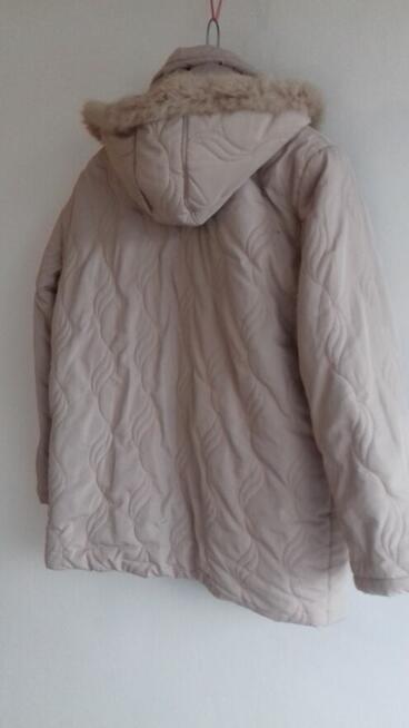 Kurtka damska z kapturem, beżowa, do sprzedania