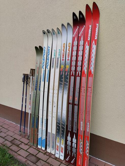 Narty używane bez wiązadeł