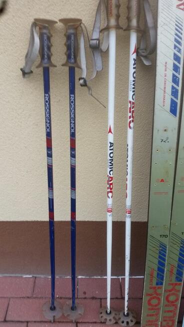 Narty używane bez wiązadeł