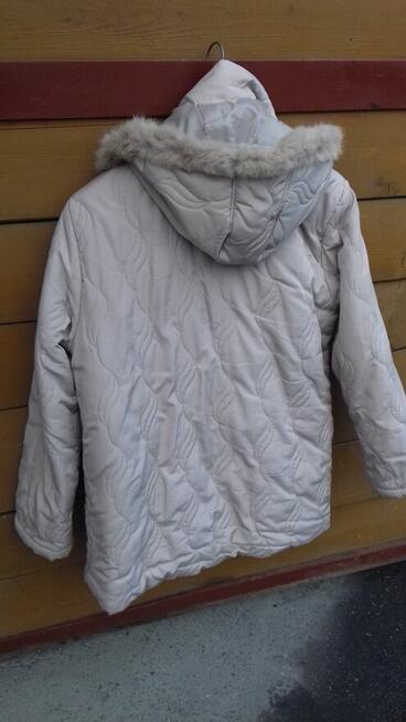 Kurtka damska z kapturem, beżowa, do sprzedania