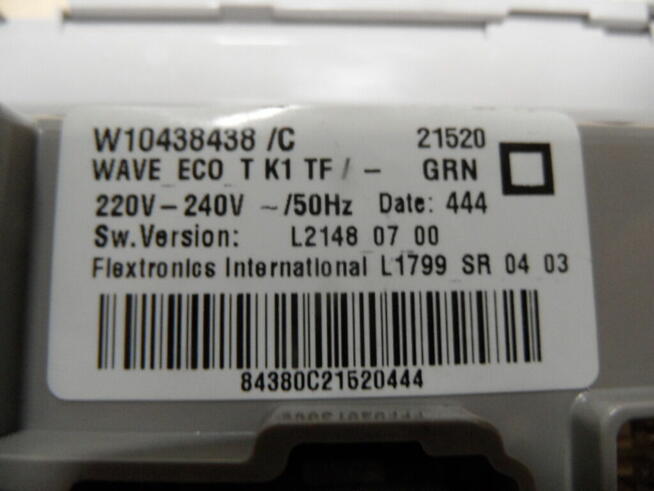 programator pralki whirlpool AWOC61200