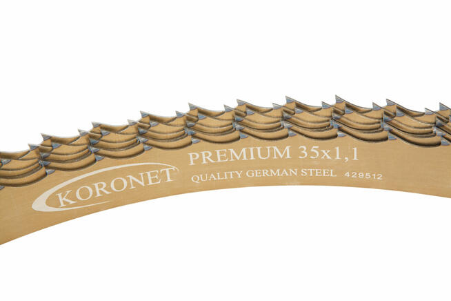 Piły taśmowe KORONET 35x1,1x4000 ROH - PRODUCENT