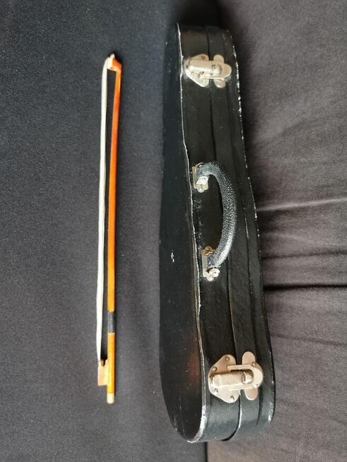 Stare skrzypce Piękna dekoracja miniaturka Retro Vintage