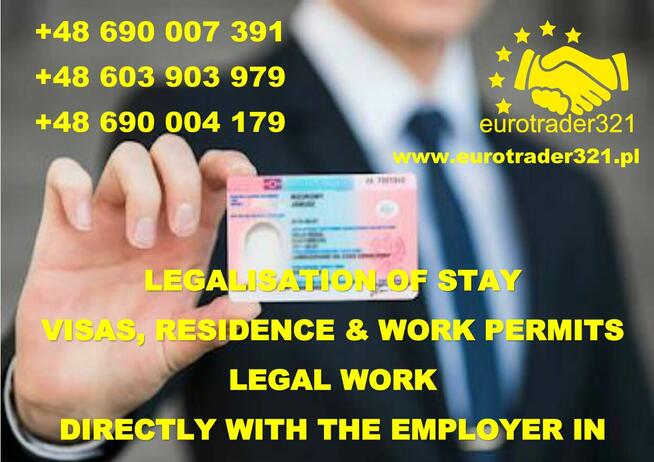 Legalizacja pobytu pracowników - zatrudnianie cudzoziemców