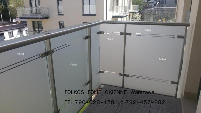 Folia na balkony Warszawa -Oklejamy balkony folią -Folie Wwa