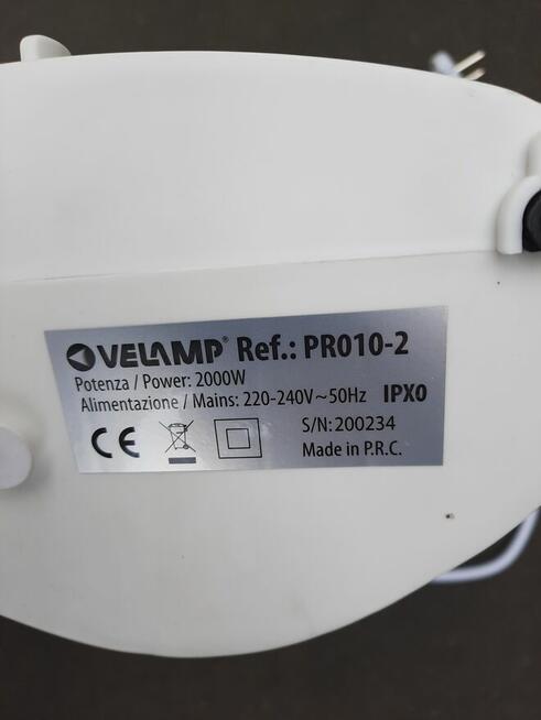 GRZEJNIK ELEKTRYCZNY Farelka Termowentylator 2000W