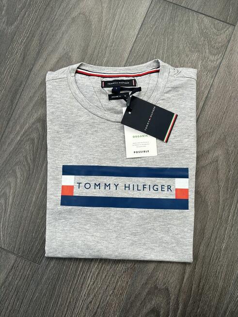 Nowy t-shirt męski Tommy Hilfiger