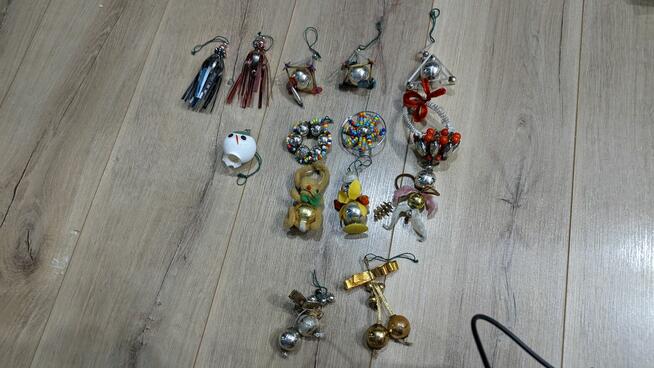 Bombki choinkowe Ozdoby PRL Vintage różne