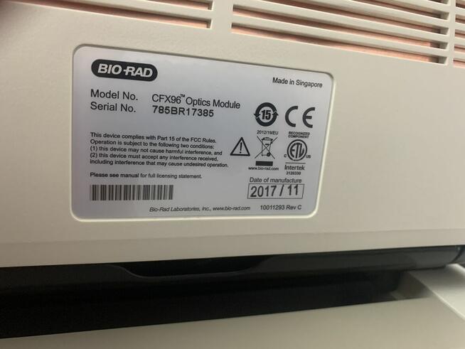 REAL-TIME PCR SYSTEM