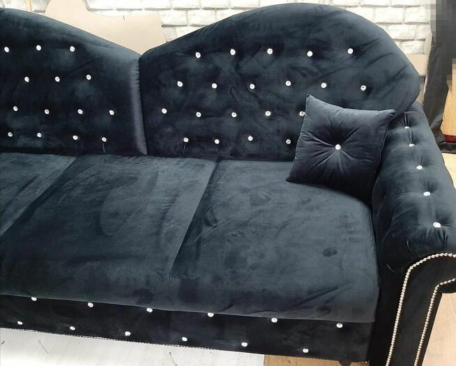 Sofa glamour 230 wygoda producent spanie 150x195