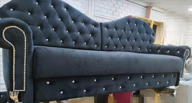 Sofa glamour 230 wygoda producent spanie 150x195