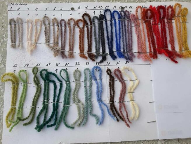 Wełna przędza wełniana na gobeliny wełna gobelinowa włóczka