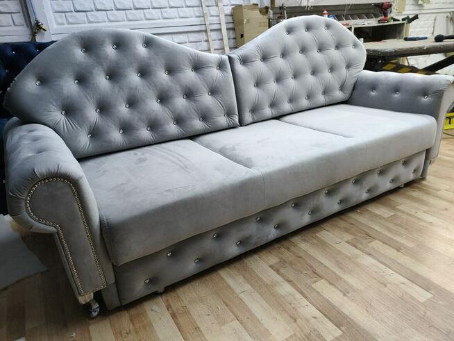 Sofa glamour 230 wygoda producent spanie 150x195