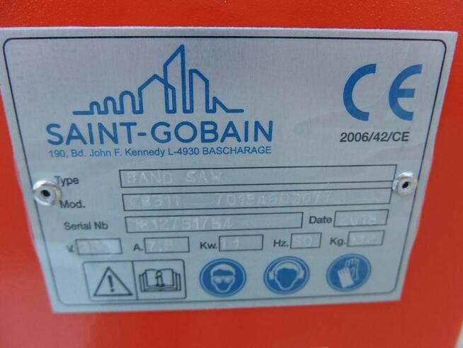 Piła przecinarka taśmowa NORTON CB311 230V ytong