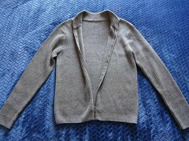 Męski sweter ze stójką, L/XL