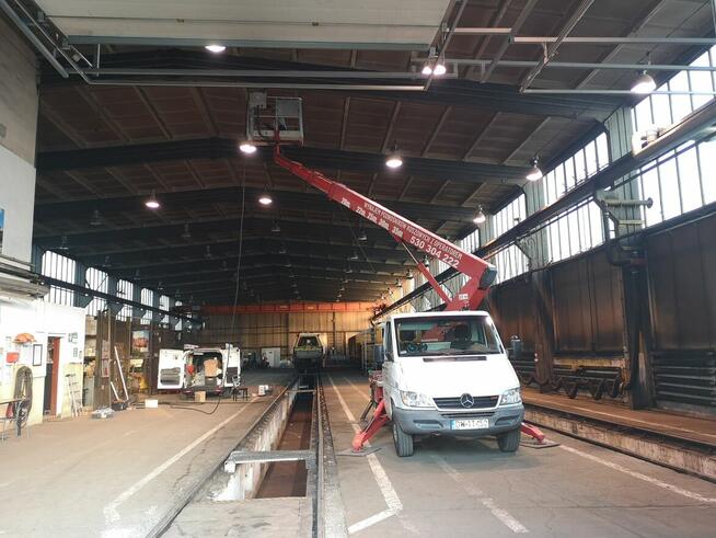 podnośnik koszowy Wrocław usługi Wynajem zwyżka 22,25,30,35,