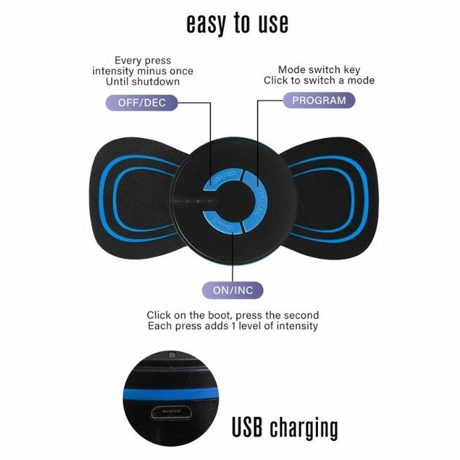 MASAŻER ELEKTROTERAPII POLSKA 2X1
