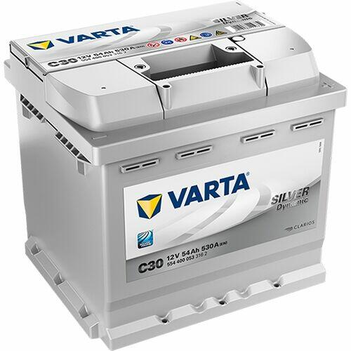 NOWY Akumulator VARTA SILVER DYNAMIC C30 54AH 530A