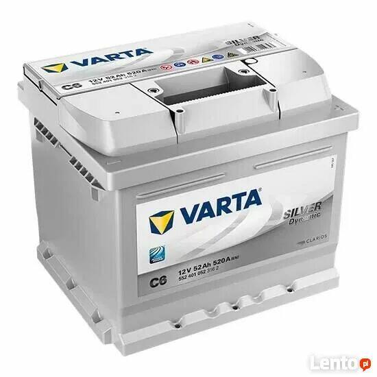 NOWY Akumulator VARTA SILVER DYNAMIC C6 52AH 520A