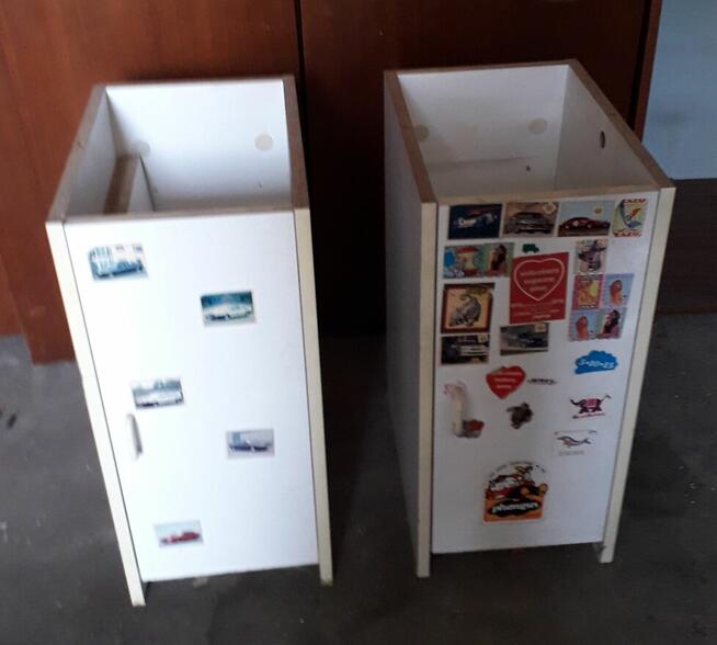 Szafka 30,5x44x67.5 cm z białej płyty meblowej