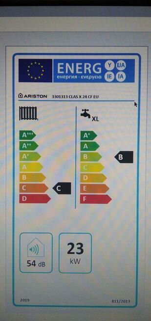 KOCIOŁ CLAS X 24 CF EU LOW NOX GAZOWY