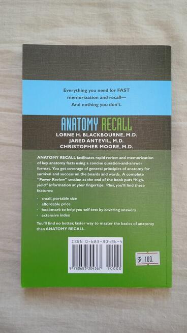 Anatomy Recall