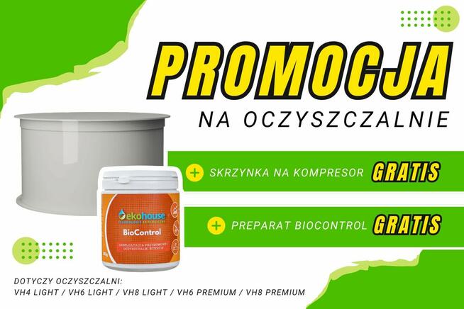 Przydomowa oczyszczalnia ścieków VH6 PREMIUM 2-6 osób
