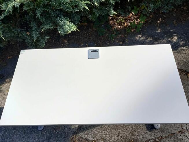 Biurko białe 120x60 Biurka białe do biur domu hotelu