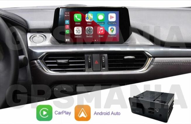 Mazda Android Auto CarPlay do systemu MZD CONNECT CX-3 CX-5