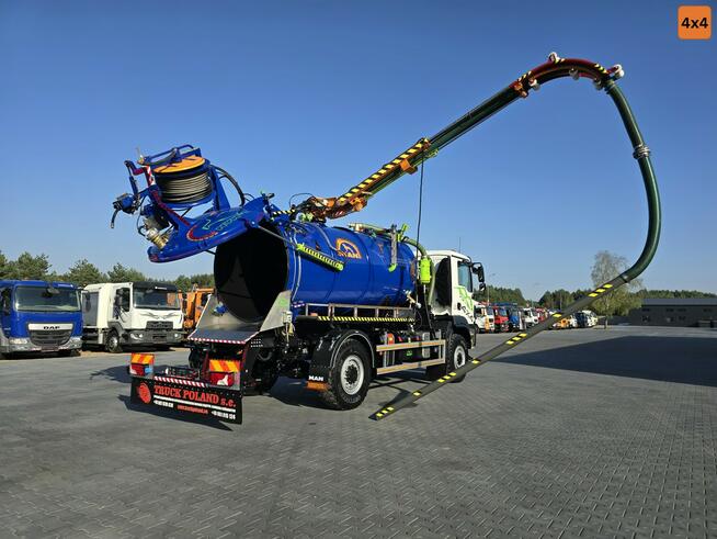 MAN 4x4 WUKO GAMON PW8  do zbierania odpadów płynnych separatorów WUKO asenizacyjny separator beczka