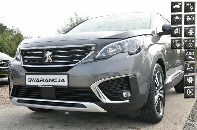 Peugeot 5008 nawi*asystent pasa ruchu*bluetooth*led*gwarancja*pół skóra*android*7os