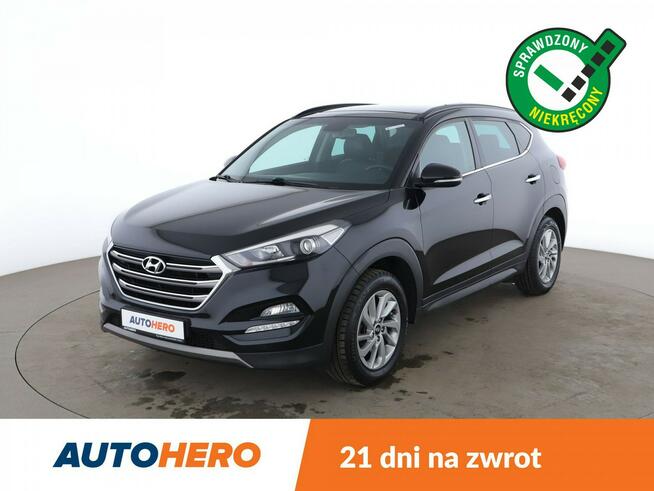 Hyundai Tucson skóra navi kamera grzane fotele panorama hak Bluetooth tempomat