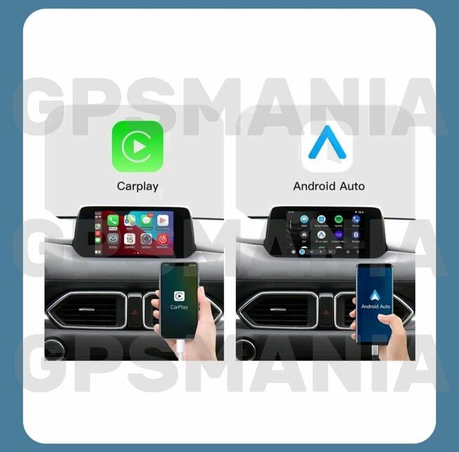 Mazda Android Auto CarPlay do systemu MZD CONNECT CX-3 CX-5