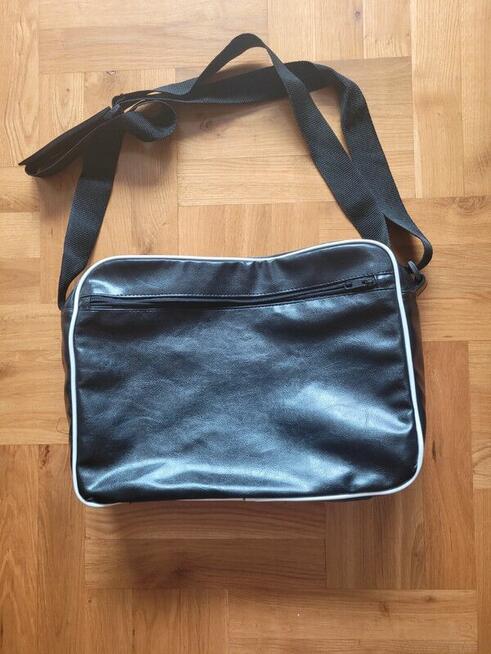 Torba na ramię czarna usa unisex